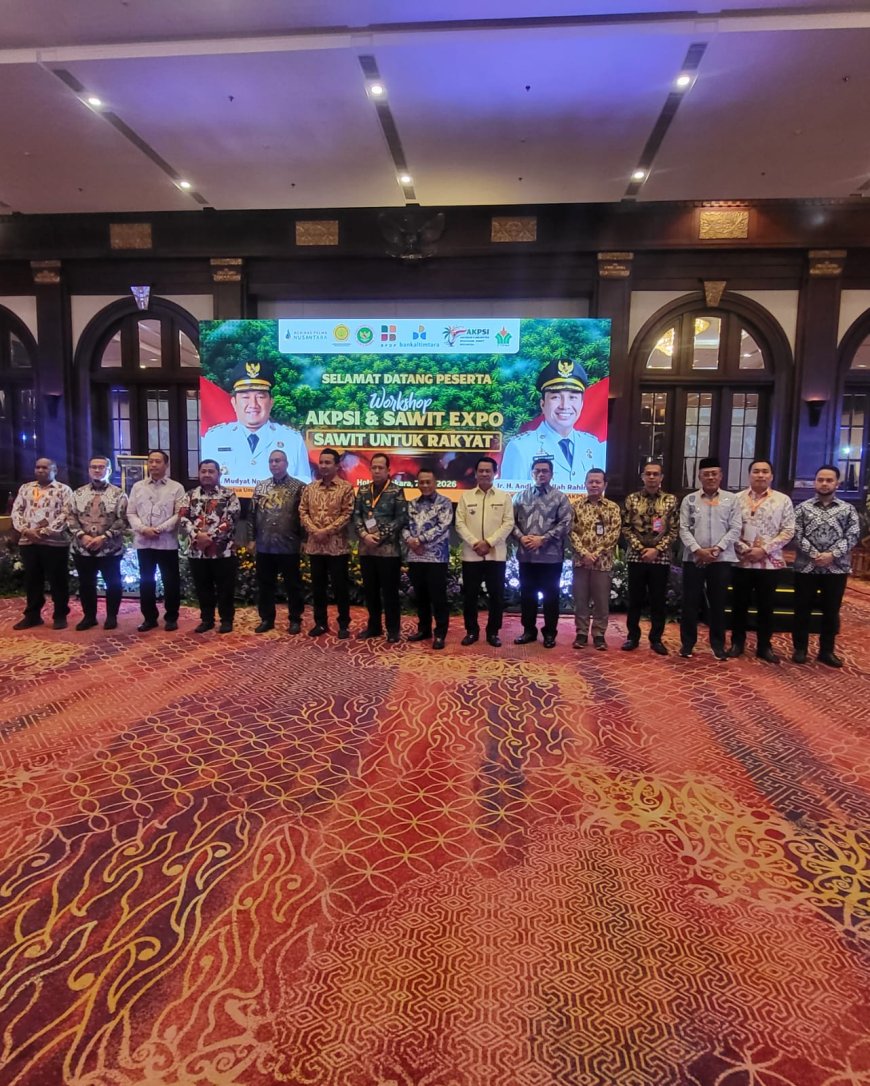 Bupati Rohil Bistamam Hadiri Workshop Sawit Expo 2026 Jakarta