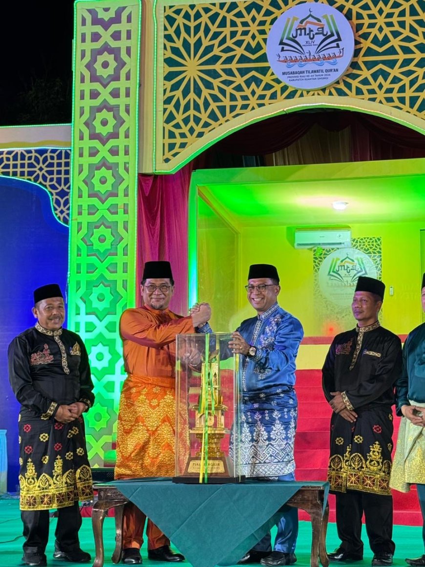 Apresiasi Juara MTQ Sekda Rohil Segera Kumpulkan LPTQ