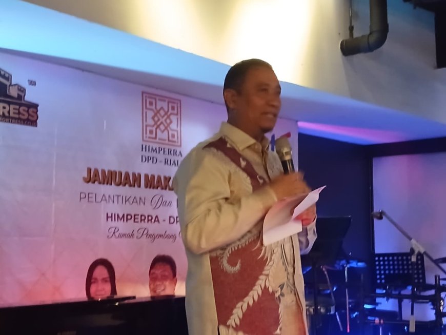 Himperra Bersinergi Wawako Pekanbaru Sebut Hunian MBR Capai 98 Persen