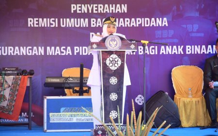 Bupati Bengkalis Hadiri Pemberian Remisi Ratusan Narapidana