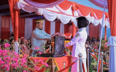 Wali Kota Pekanbaru Pimpin Upacara Bersama Unsur Forkopimda