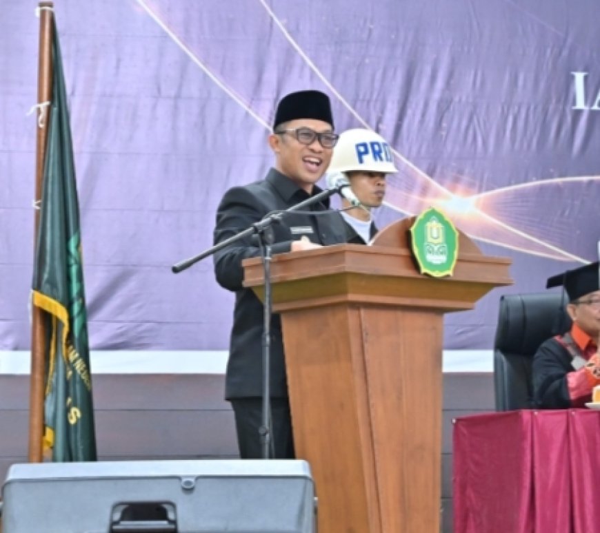 Wabup Bengkalis Pesan Lulusan IAIN Datuk Laksamana Ciptakan Lapangan Kerja