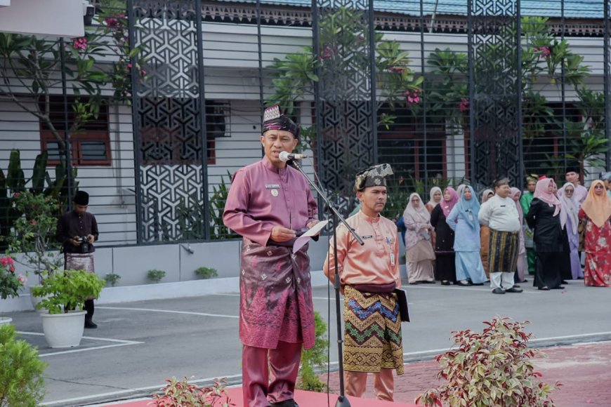 Hari Jadi Riau ke-69 Wabup Bengkalis Perkuat Pendapatan Daerah dan Pelayanan Publik