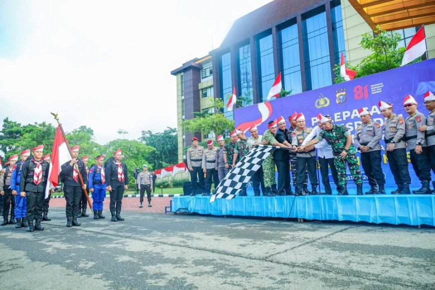 Wawako Pekanbaru Hadiri Pelepasan Tim Ekspedisi Merah Putih