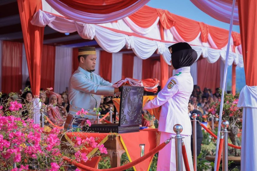 Wali Kota Pekanbaru Pimpin Upacara Bersama Unsur Forkopimda