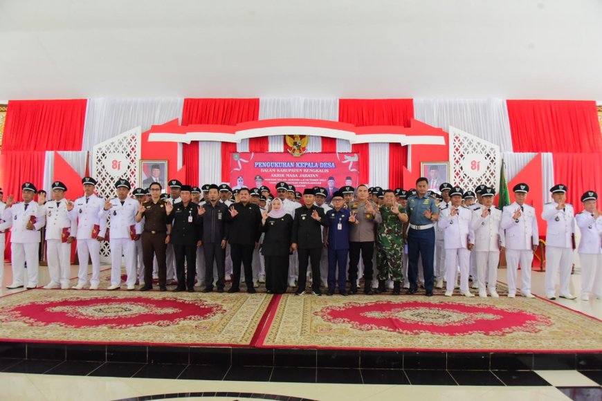 Perpanjangan Jabatan Kades Bupati Bengkalis Ingatkan Soal Amanah