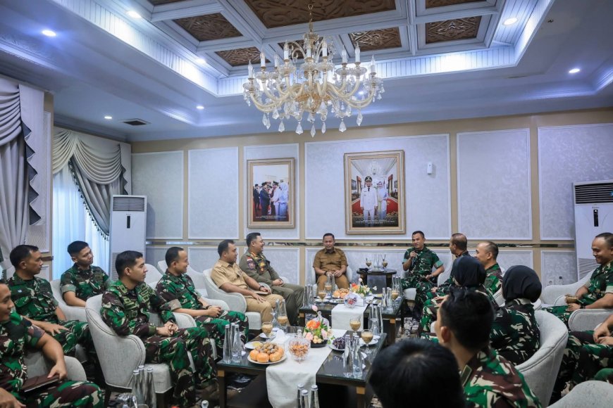Sambut Pasis Seskoad Wako Pekanbaru Bahas Stabilitas Pekanbaru