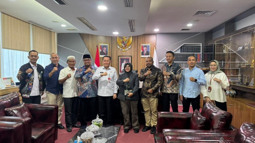 Bupati Siak Temui Dirjen Keuda Pertanyakan Salur DBH