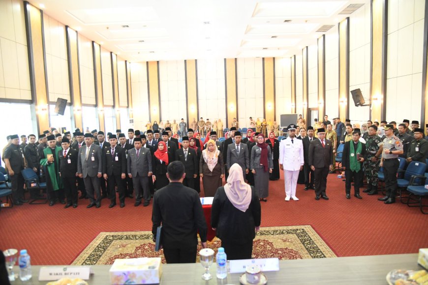 Bupati Bengkalis Resmi Lantik Puluhan Pejabat Administrator Fungsional