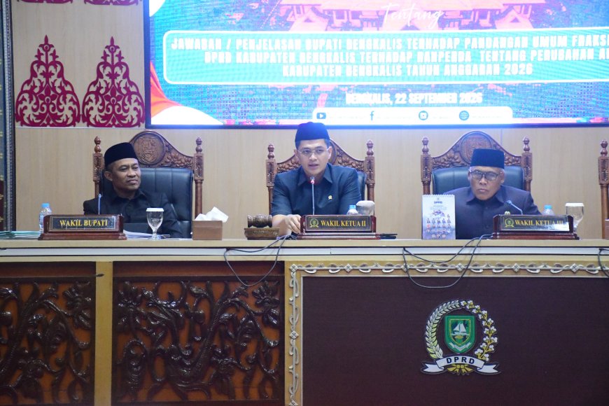 Bupati Bengkalis Tegaskan Perubahan APBD Harus Bermanfaat Masyarakat