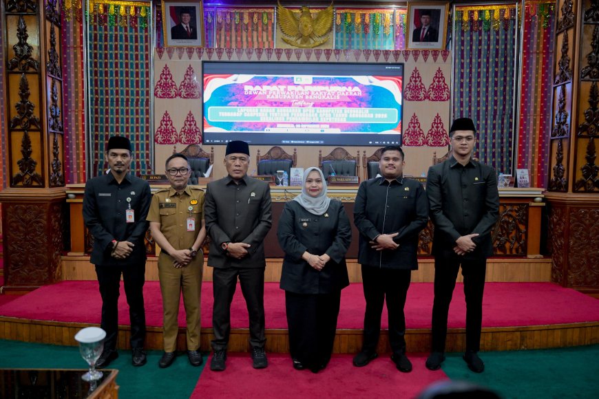 Bupati Bengkalis dan DPRD Teken Perubahan APBD Bengkalis
