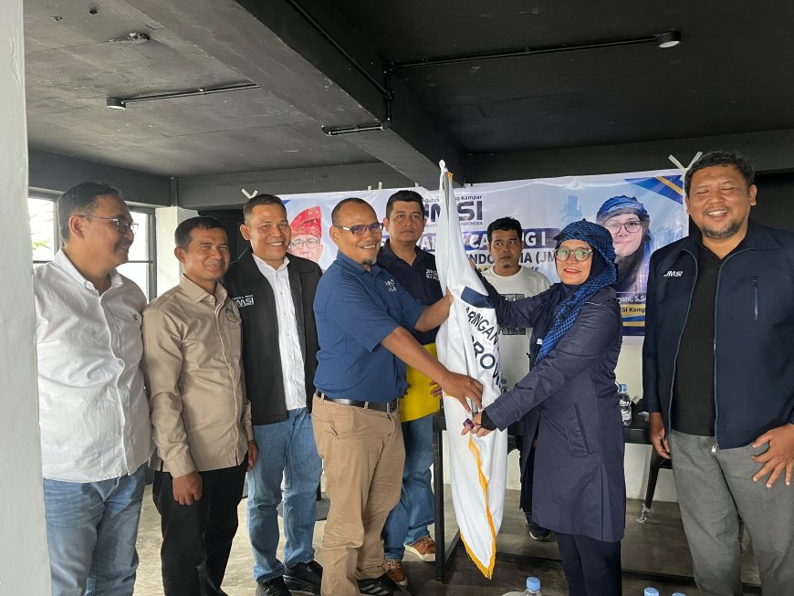 Pemilihan Netty Mindrayani Secara Aklamasi Sebagai Ketua JMSI Kampar Jadi Istimewa Dihadiri Pengurus JMSI Pusat