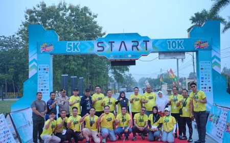 Ribuan Pelari Ramaikan Siak Run 2026, Pemkab Siak Dorong Sport Tourism