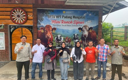 Humas BPTU HPT Padang Mangatas Sumbar Layani JMSI Kampar