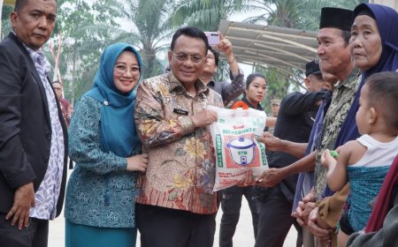 Bupati Bistamam Resmikan Program NAN BISA Pelayanan Bijak Satu Atap di Rimba Melintang