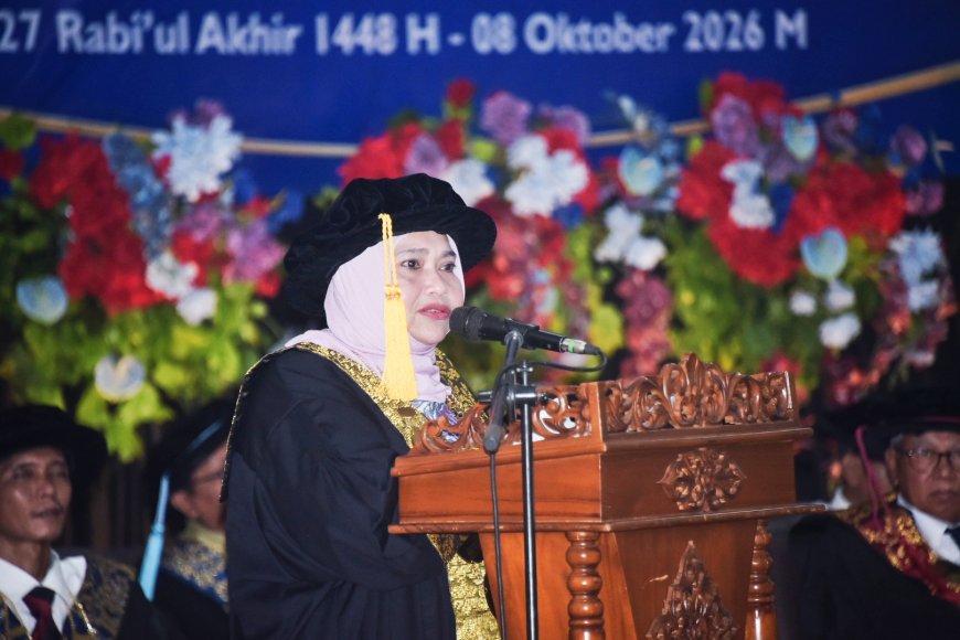 Bupati Bengkalis Hadiri Wisuda dan Beri Pesan Perjuangan
