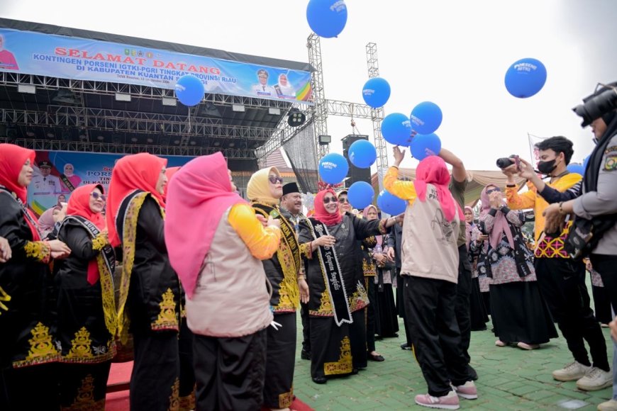 Hadiri Porseni IGTKI Bupati Bengkalis Dorong Generasi Cerdas