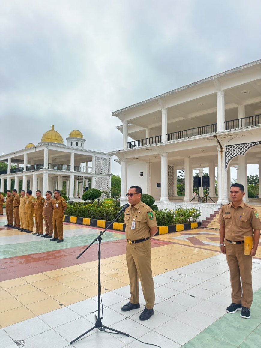 Sekda Rohil Tekankan Disiplin ASN dan Prioritas APBD