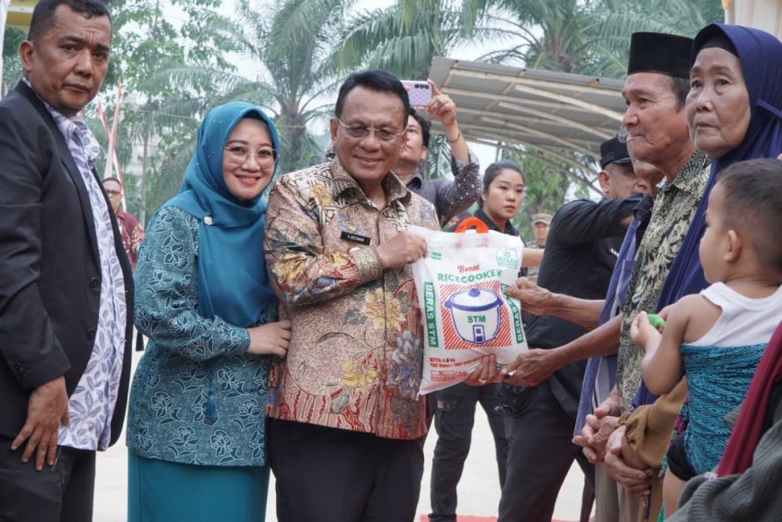 Bupati Bistamam Resmikan Program NAN BISA Pelayanan Bijak Satu Atap di Rimba Melintang